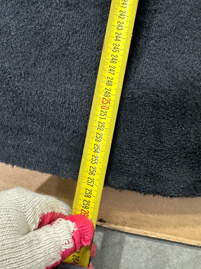 фото №14, Обшивка, килимок, підлога, велюр, рейки mercedes w447 cz, vito long 2.57