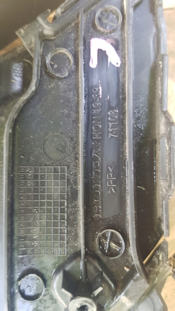 фото №8, Honda civic x решётка противотуманной фары левая хром перед