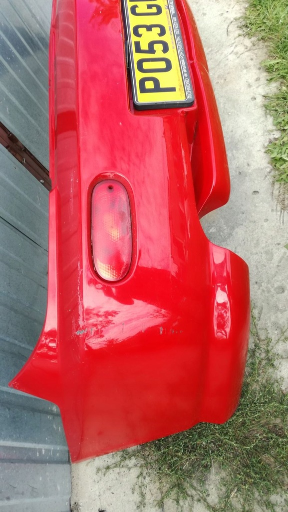 фото №8, Бампер задний hyundai coupe ii красный 02-06