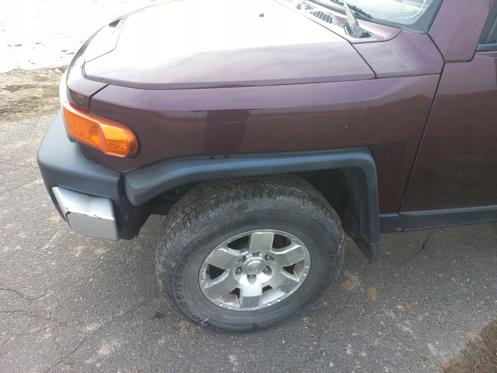 фото №5, Toyota fj cruiser бампер капот крила лампа радіатор kompletny перед