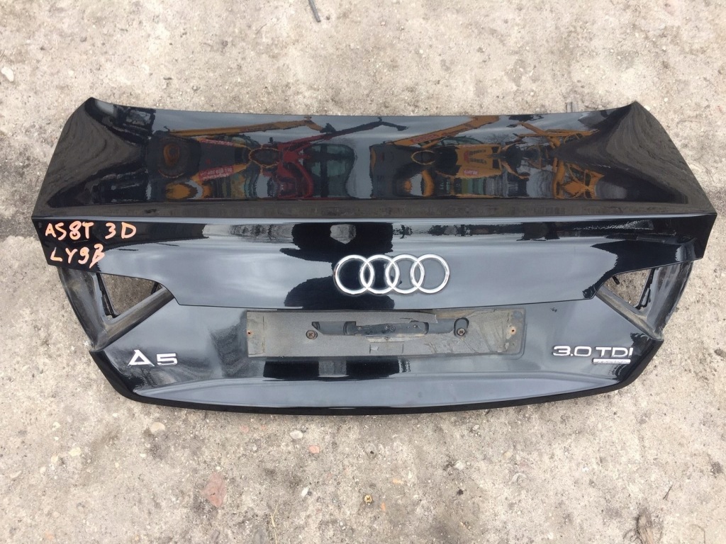 фото №1, Audi a5 8t coupe 3d ly9b крышка багажника багажника задняя