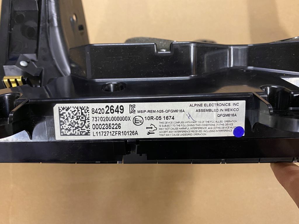 фото №7, Панель вентиляции кондиционера chevrolet camaro ss