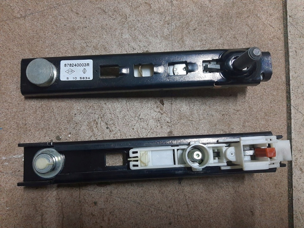 фото №1, Регулювання ременів повзунки renault megane iii scenic iii