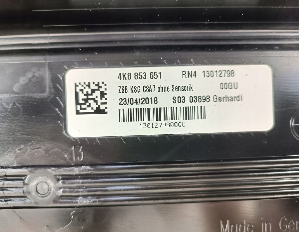 фото №15, Бампер перед передний kompletny s-line pdc audi a7 c8 4k 18r 4k8853651