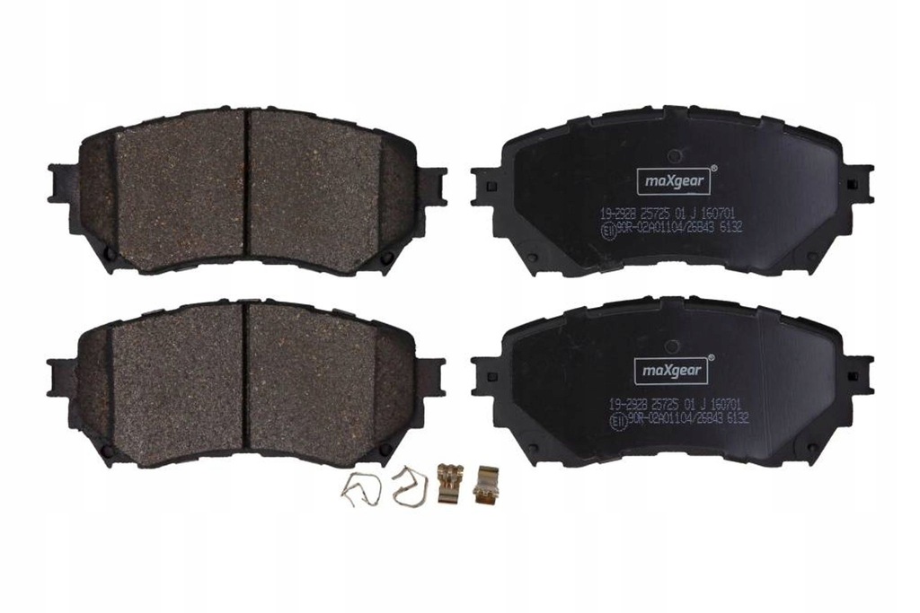 фото №1, 19-2928 гальмівні колодки ham. mazda p. 6 12- maxgear