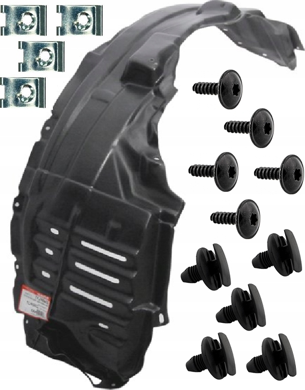 фото №1, Citroen c-crosser 2007- подкрылок клипсы перед правый