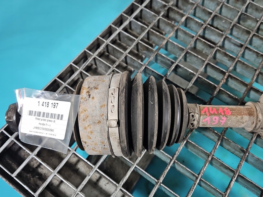 фото №4, Приводной вал перед правая honda fr-v 2.0 16v i-vtec механическая коробка передач 5b