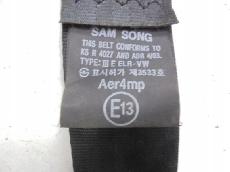 фото №2, Chevrolet spark ii pas безпеки перед правий