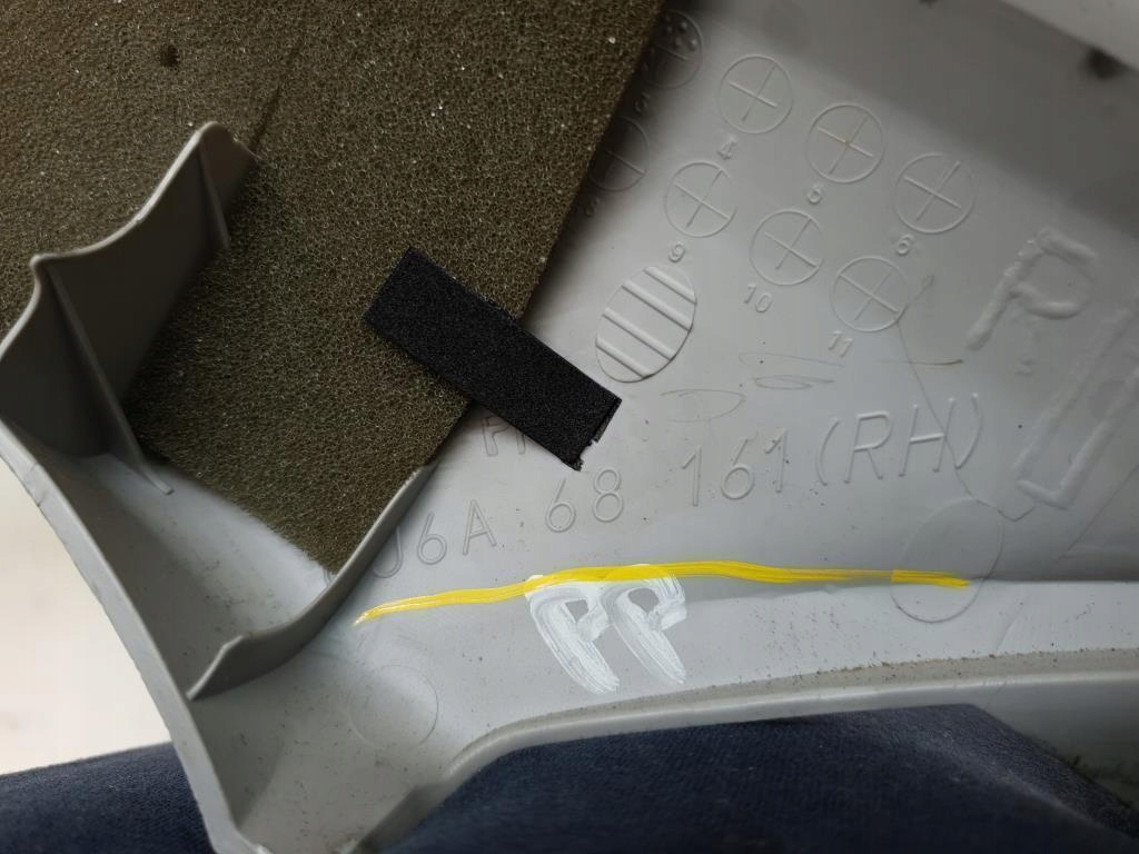 фото №7, Защита стойка правая перед mazda 6 i gg