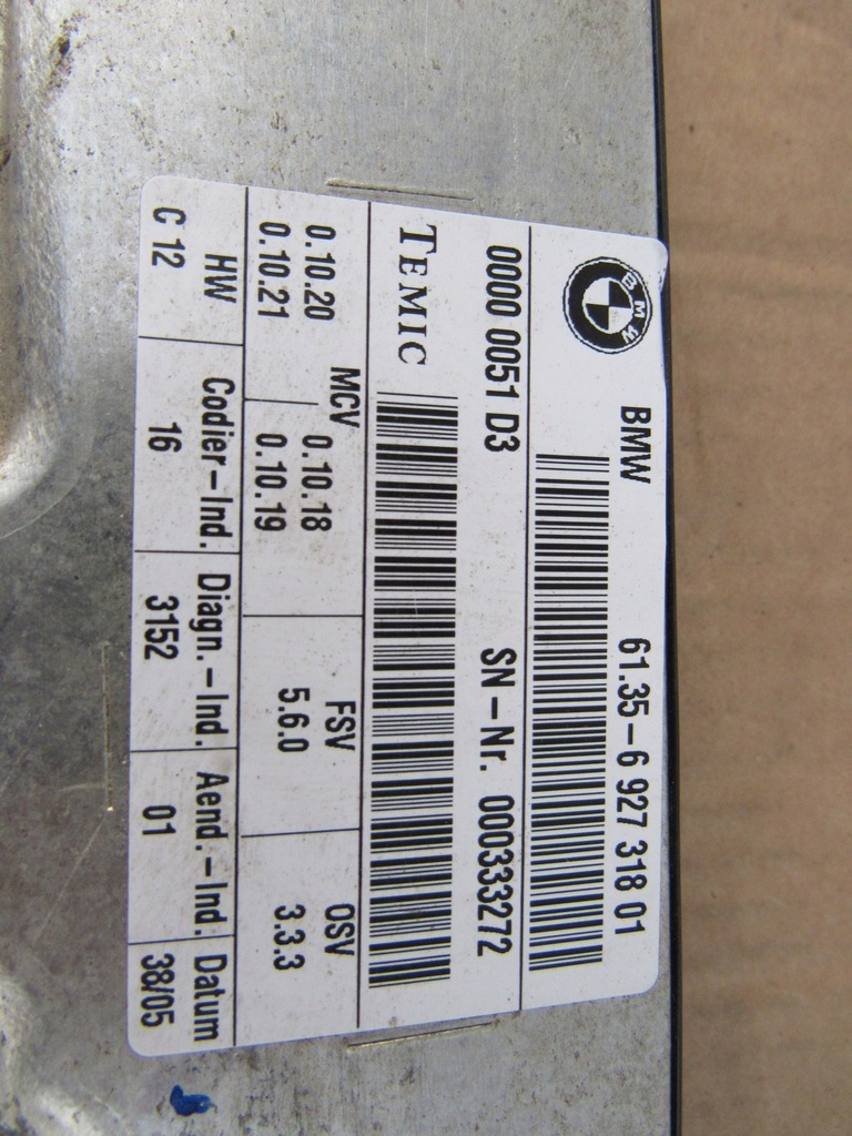 фото №12, Bmw m5 e60 модуль блок управления сиденье левый правый