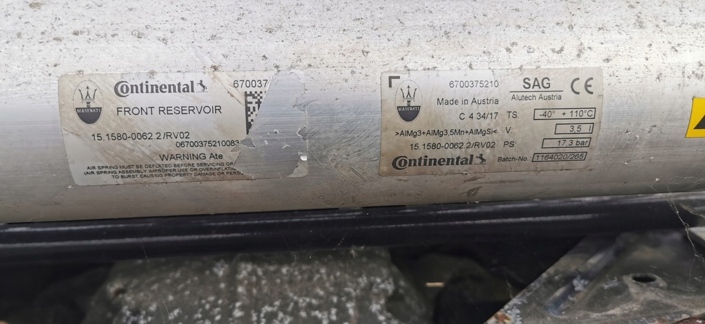 фото №6, Подвеска задняя maserati levante 3.0d