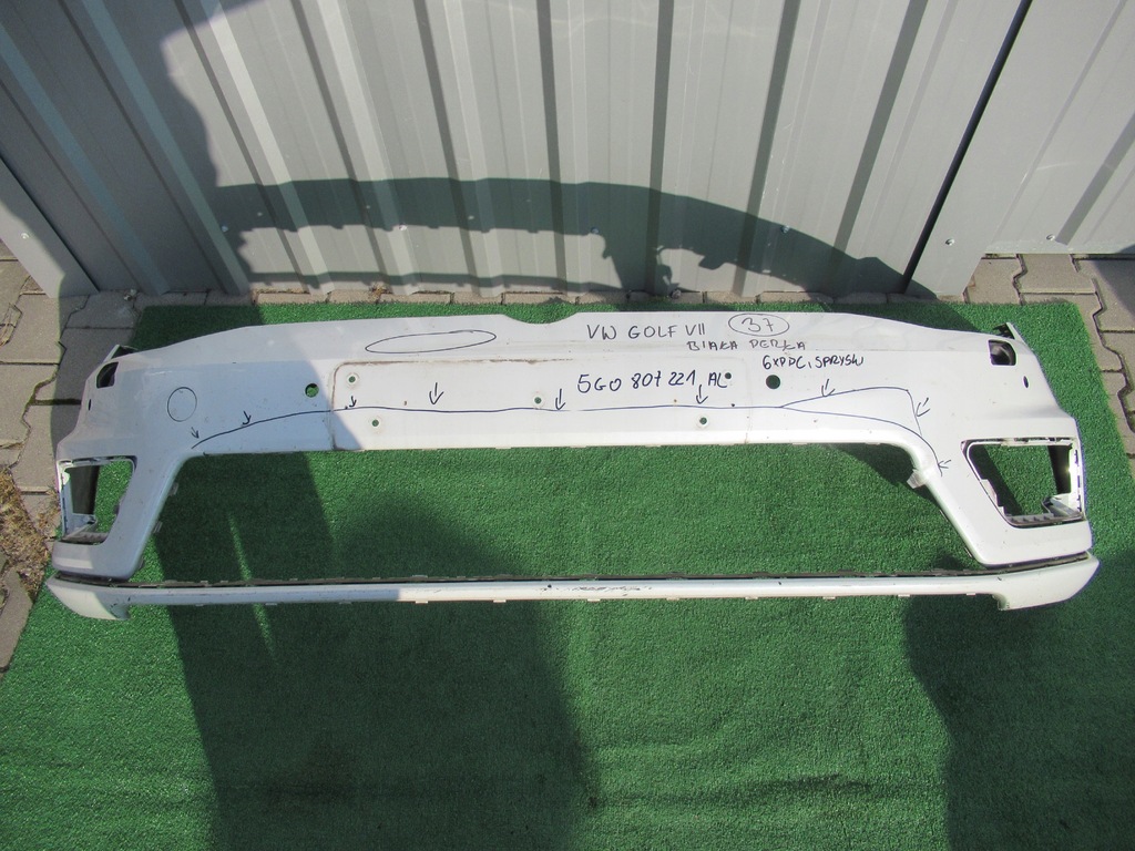 фото №1, Vw golf 7 vii r line 5q бампер перед 5g0807221al