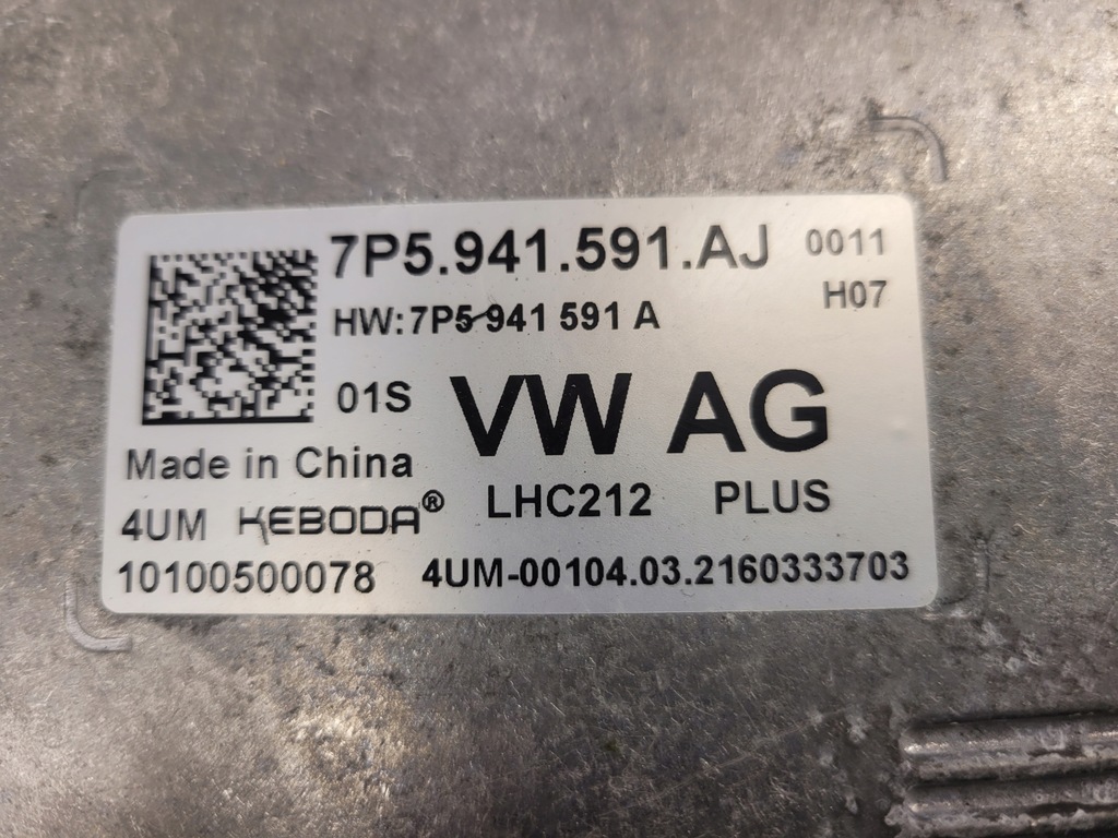 фото №14, Skoda karoq led 57b 17-21 лампа левая перед передняя