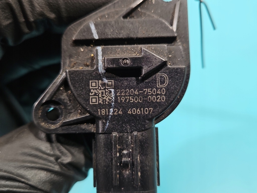 фото №6, Расходомер toyota corolla e21 19- 22204-75040 197500-0020 1.6 16v