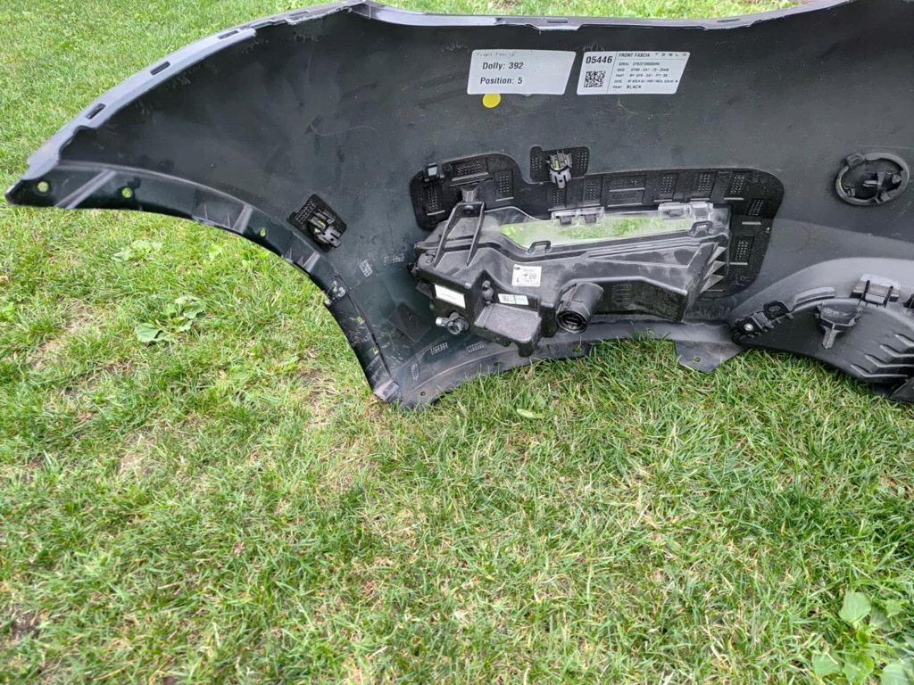 фото №8, Tesla model y бампер перед передній 6186