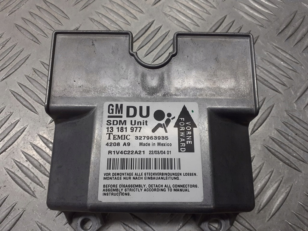 фото №1, Модуль подушка безопасности opel astra h iii 13181977
