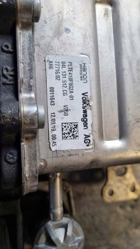 фото №6, Радиатор выхлопных газов egr vw 04l t bn cf cg cf