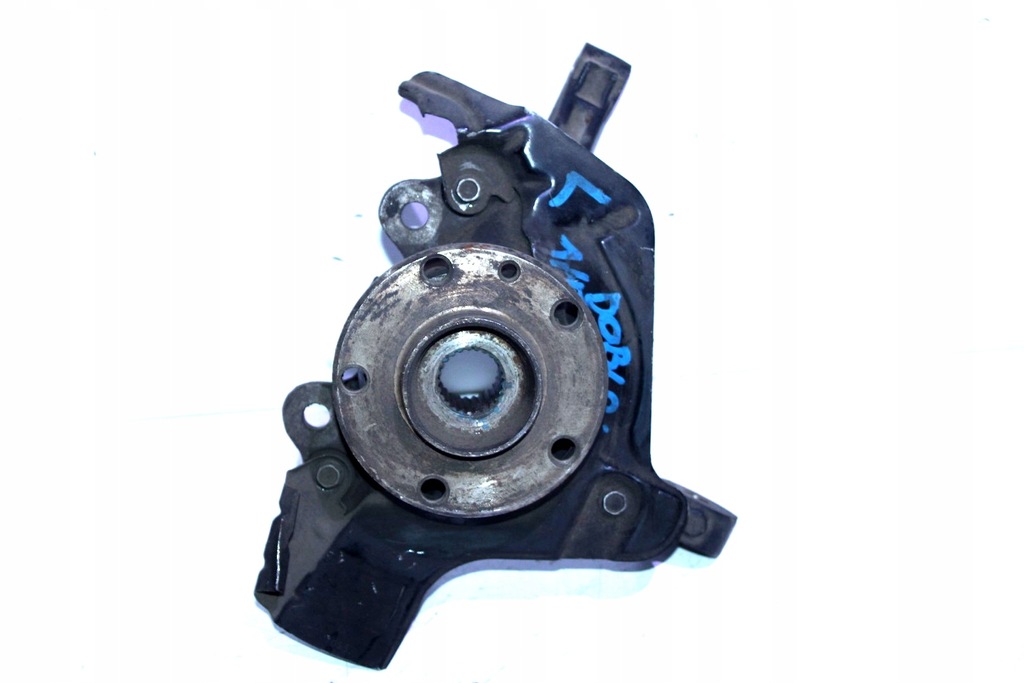 фото №1, Поворотный кулак ступица левая передняя fiat doblo ii 1.4t