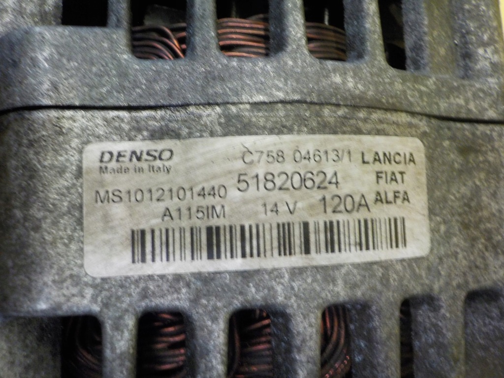 фото №6, Giulietta mito doblo combo 1.6 jtdm 13r 105km 940a3000 генератор 51820624