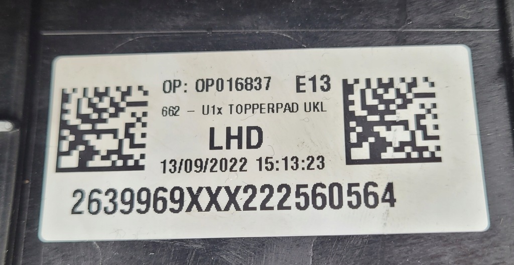 фото №10, Bmw x1 u11 22-24 панель приладів консоль + подушка безпеки пасажира