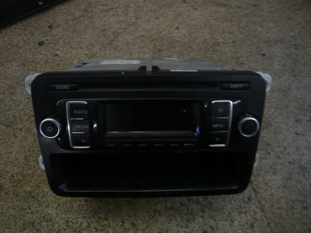 фото №1, Радіо cd 5k0035156a vw touran golf vi