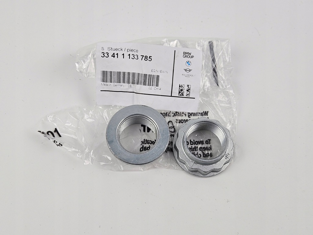 фото №1, Bmw гайка піввісь 33411133785 nowa oryg.