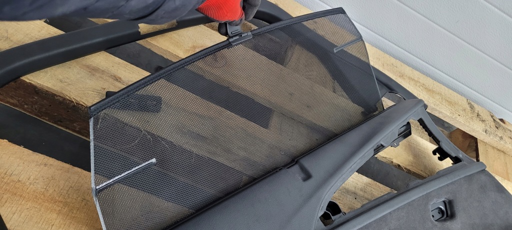 фото №7, S6 c7 4g lift a6 обшивка двері лівий задня alcantara шторка sedan