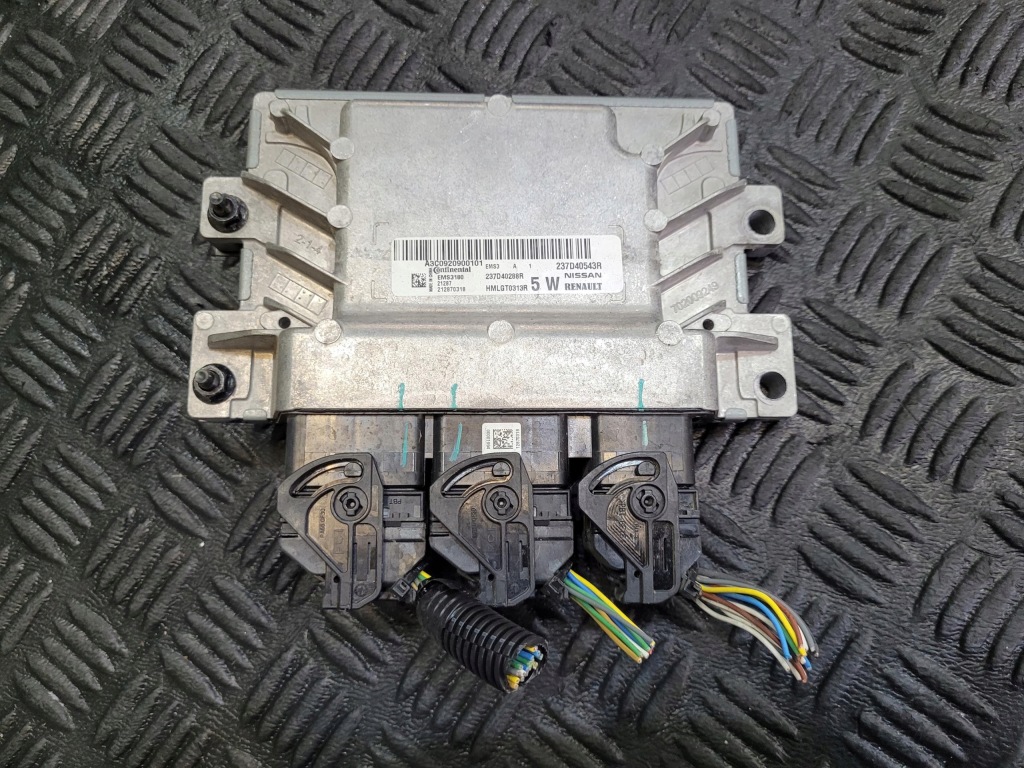 фото №1, Бортовий комп'ютер блок керування двигуна 237d40543r dacia spring