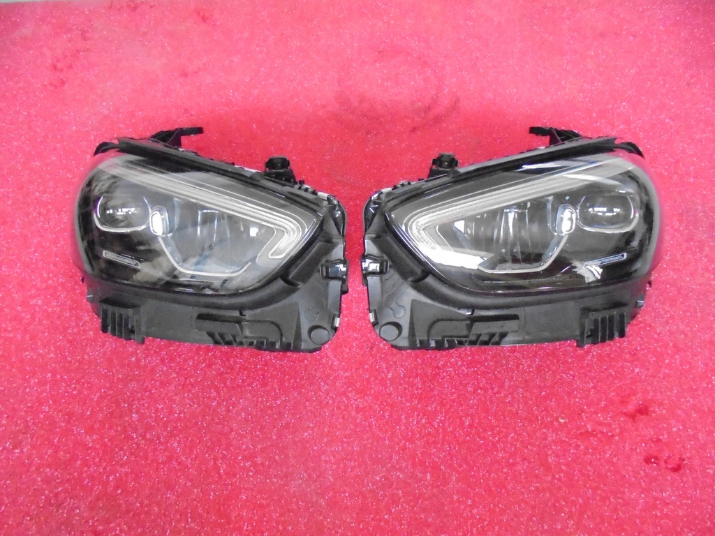 фото №1, Mercedes c klasa w206 лампы перед led high performance комплект