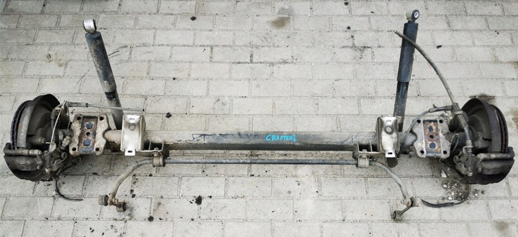 Купити Vw crafter ii man tge 18- рама oś балка підвіска задній гальмівні диски демонтаж