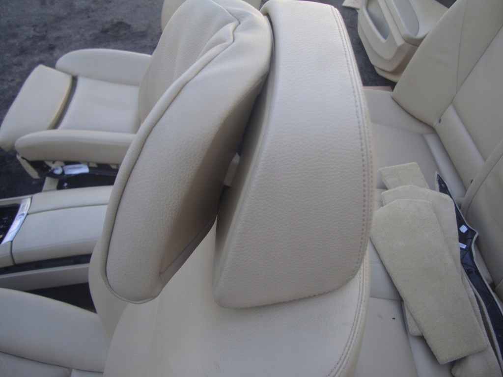 фото №12, Сиденье заднее сиденье обшивки туннель кремовый кожа bmw 7 f01 f02 08-15 europa