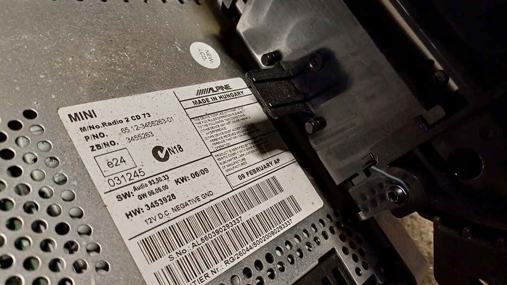 фото №7, Mini cooper r56 радио счетчик приборная панель 9189504
