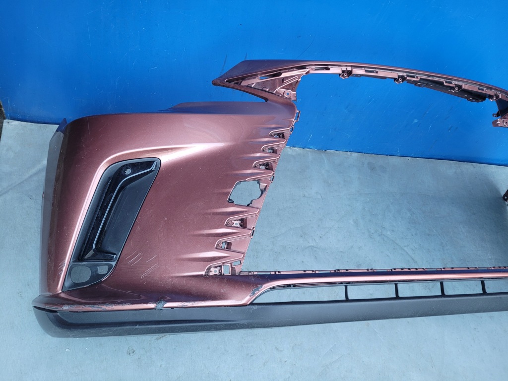 фото №5, Lexus rx rx450h+ rx350h 22 23- 2022 2023- бампер передній решітка спойлер