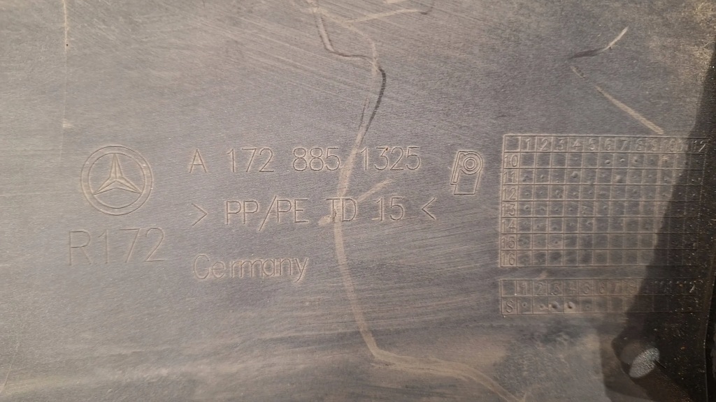 фото №7, Бампер задня a1728851325 mercedes slk r172 a172 amg 11-