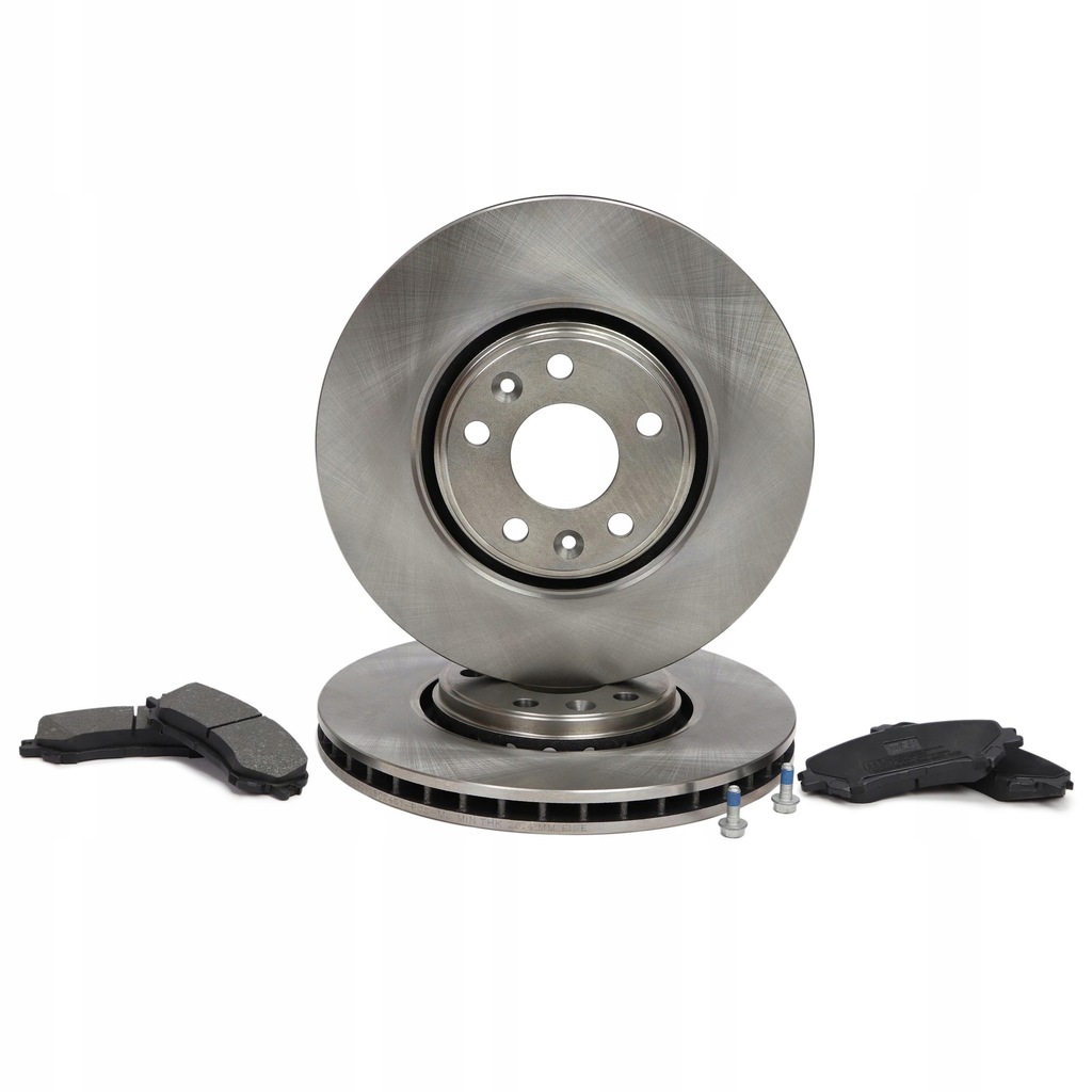 фото №3, Тормозные диски + тормозные колодки тормозные перед renault