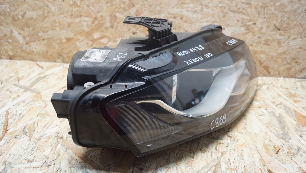 фото №6, Лампа правый перед audi a4 b8 ксенон