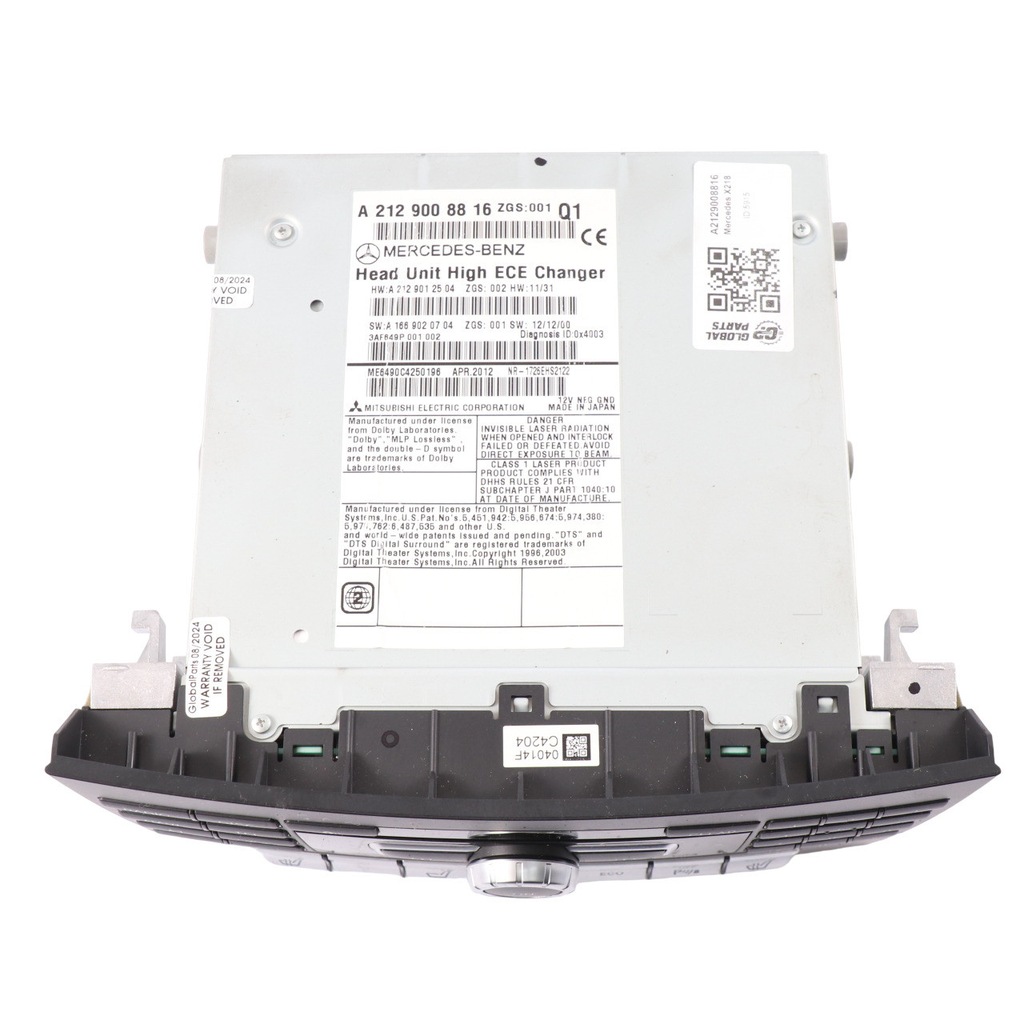 фото №9, Mercedes x218 модуль радіо керування навігації підігрів сидінь a2129008816