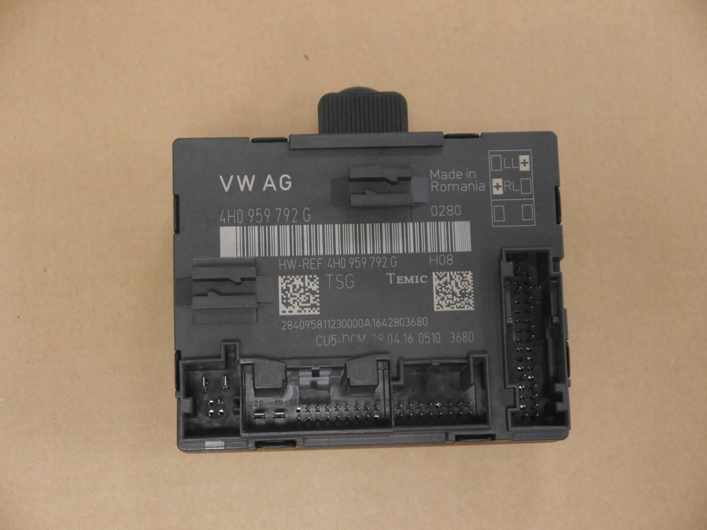 фото №1, Audi a8 d4 модуль блок керування двері перед 4h0959792g