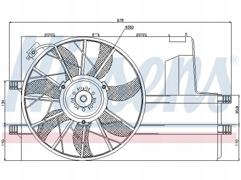 фото №10, Вентилятор радиатора mercedes mercedes a-class w 1