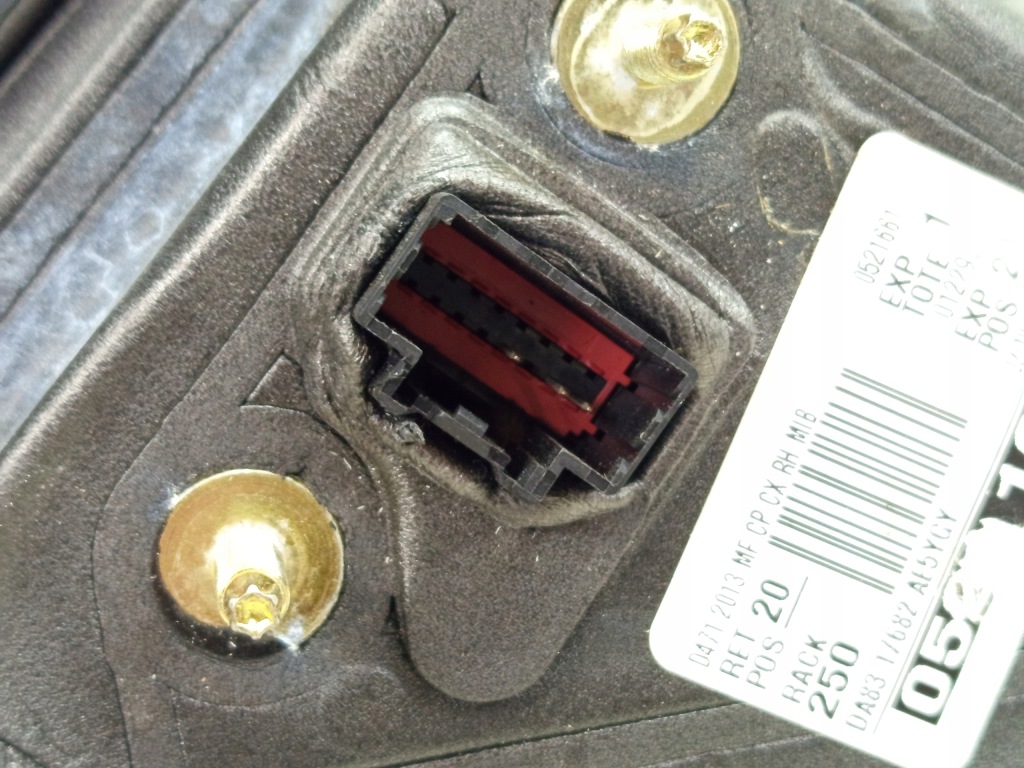 Зеркало правое ford flex 3 pin Недорого