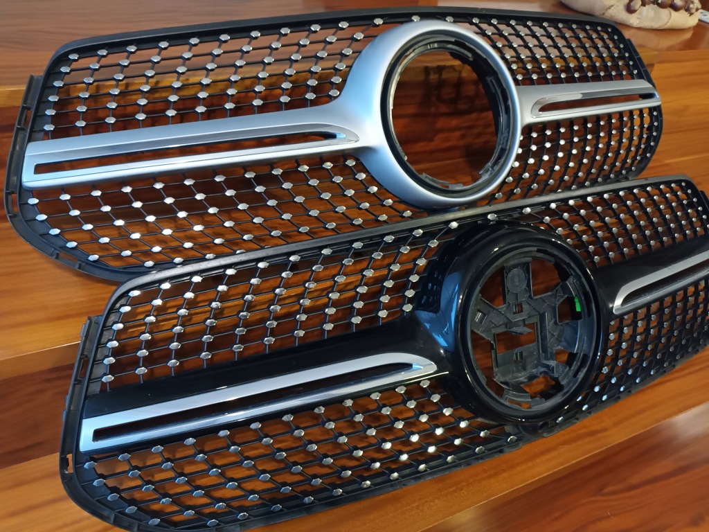 фото №2, Mercedes gle 167 w167 решітка радіатора решітка радіатора емблема решітка радіатора amg diament оригінал