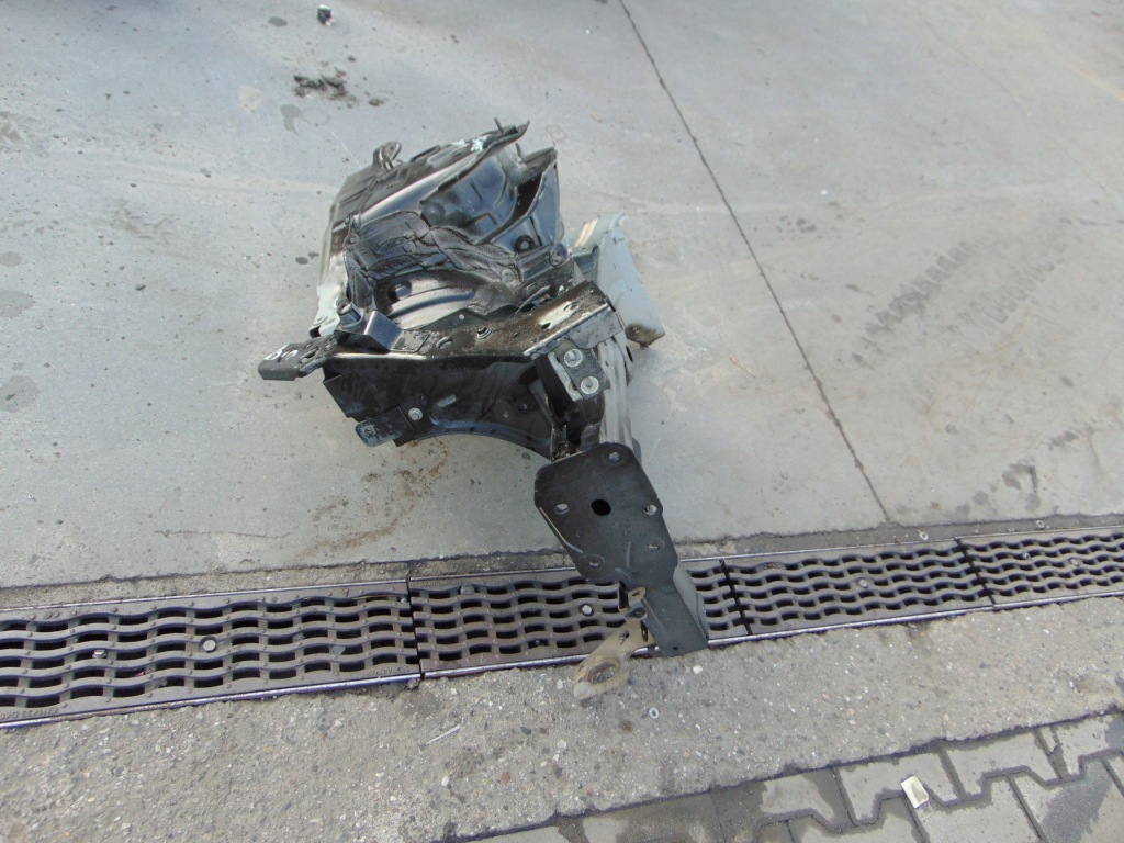 фото №3, Renault megane 3 iii лонжерон чверть права перед