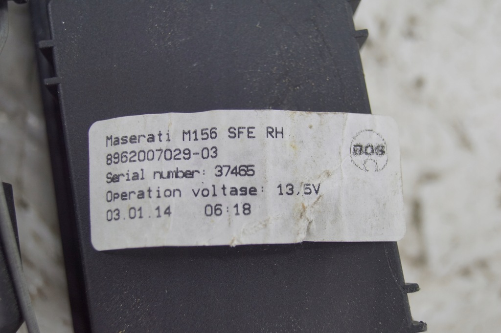 фото №6, Шторка стекло правый задняя maserati quattroporte