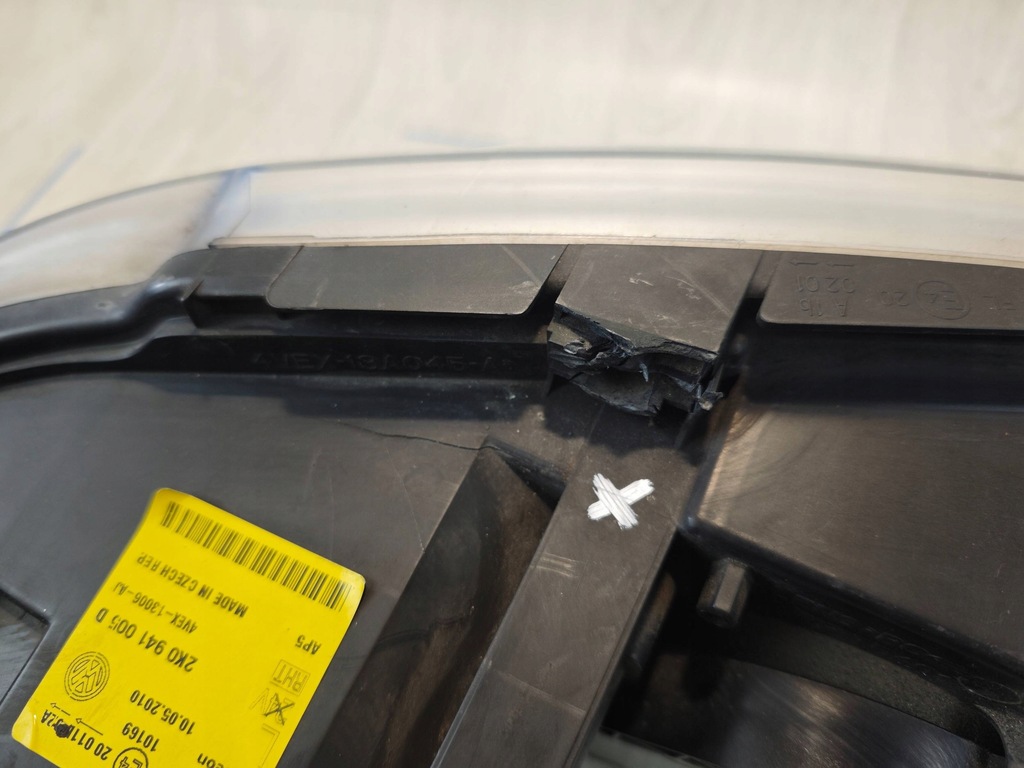 фото №8, Vw caddy iii лампа лівий перед 2k0941005d eu