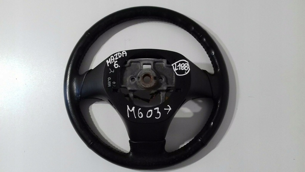 фото №10, Mazda 6 воздуховод кожаный 2003- gj6r