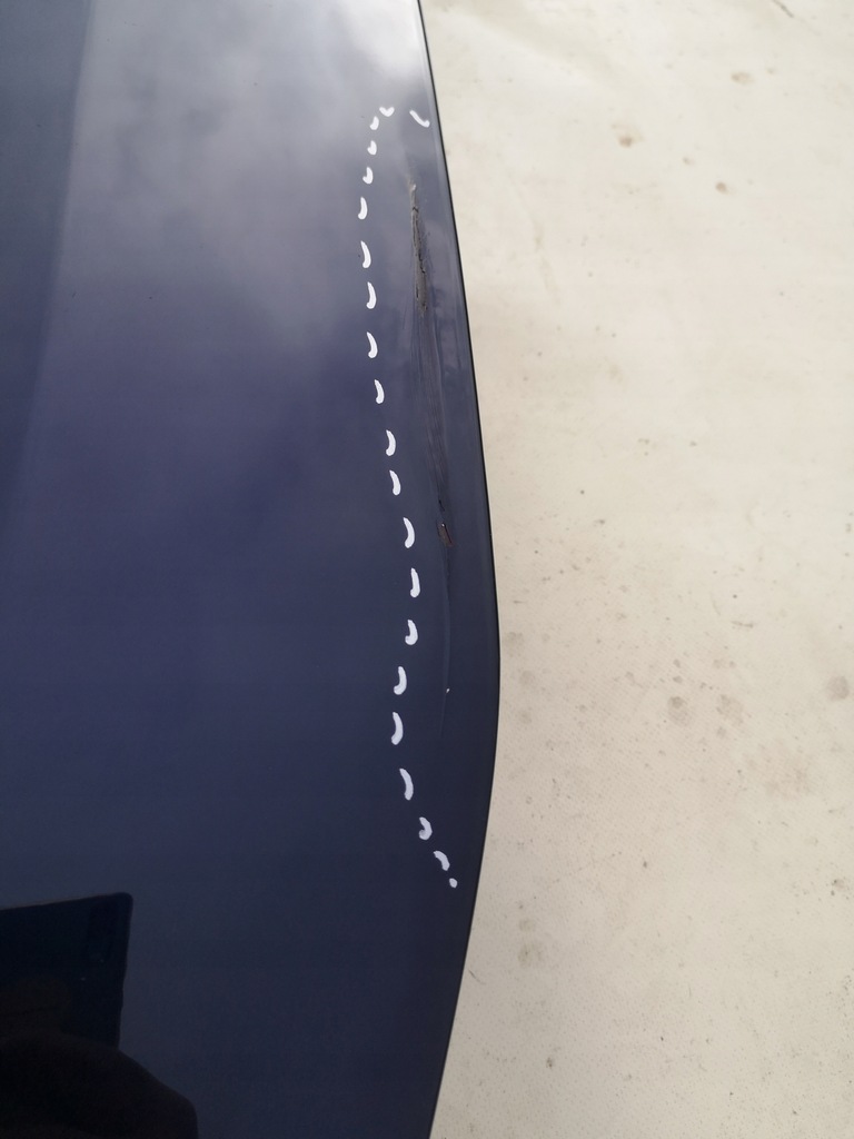 фото №6, Toyota rav4 rav-4 v 5 2019- капот granatowa кришка двигуна