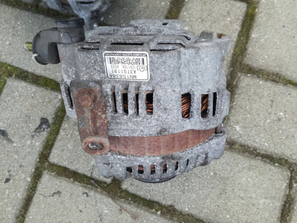 фото №7, Mitsubishi outlander 2,4b генератор mn158384