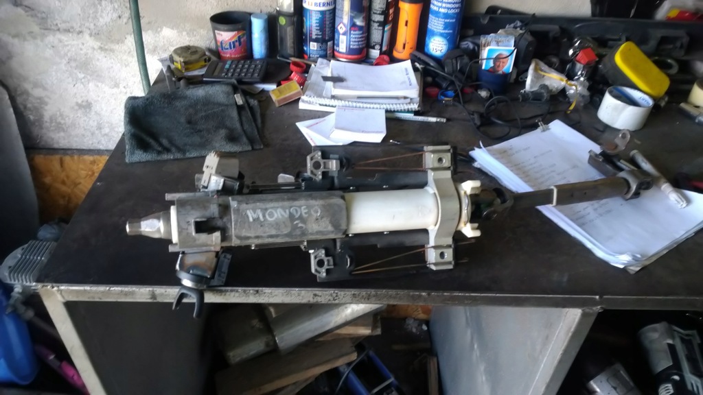 фото №1, Ford mondeo mk3 - замок запалювання ключ