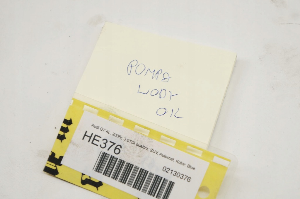 фото №8, He376 audi q7 4l 3.0tdi насос wody