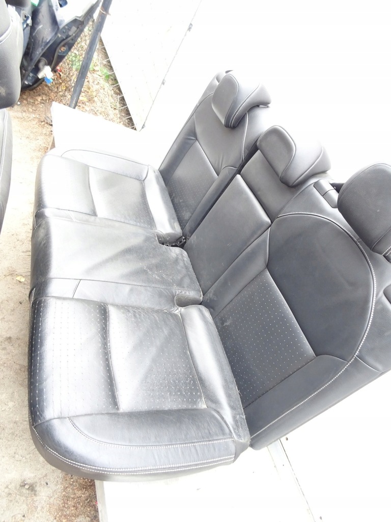 фото №11, Citroen ds4 сиденья заднее сиденье кожа комплект